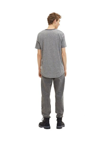 Tom Tailor Denim T-shirt long rayé - gris (31355)