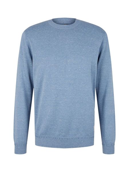 Tom Tailor Melange look sweater - blue (31432)