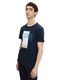 Tom Tailor Denim T-Shirt imprimé sur le devant - bleu (10668)