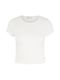 Tom Tailor Denim Cropped T-Shirt - weiß (10348)