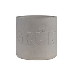 Räder Pot de fleur (D:15cmxH:15cm) - gris (0)