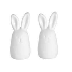 Räder Lots de 2 lapins (2x2,5x5) - blanc (0)