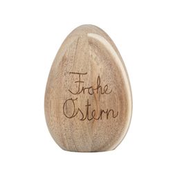 Räder Wooden egg - Happy Easter  - brown (0)