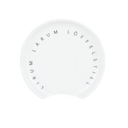 Räder Repose cuillère - Lirum Larum (11x10,5cm) - blanc (0)