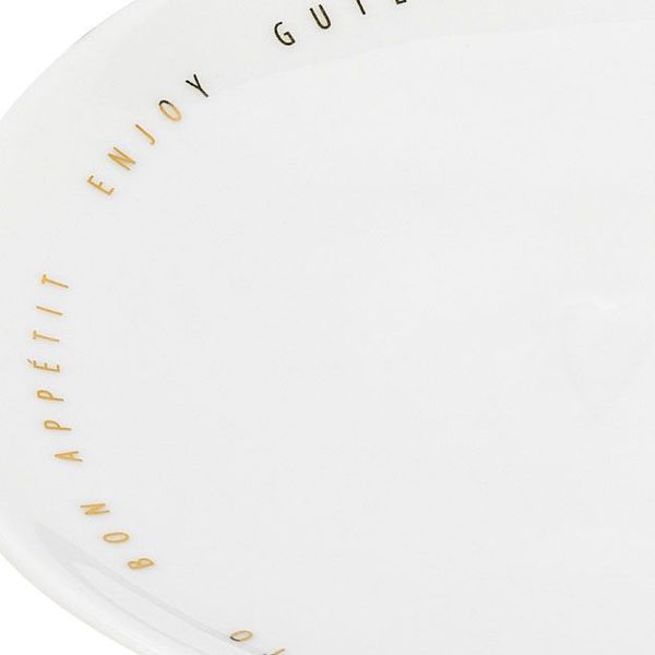 Räder Plate "Guten Appetit" - white (NC)