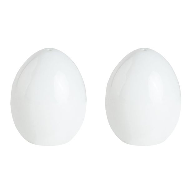 Räder Mini œufs sel - set de 2 (H 4cm) - blanc (0)