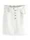 Scotch & Soda Skirt with button placket - white (6)