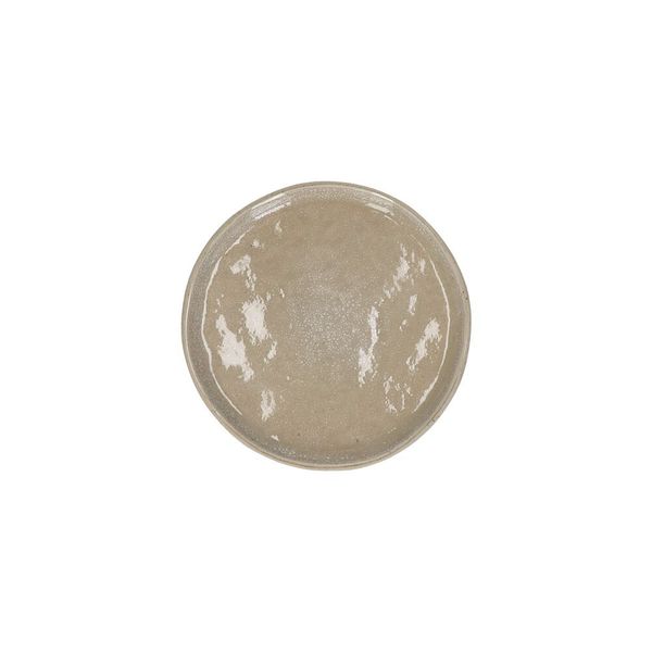 Pomax Aperitifteller - Spiro - grau/beige (SHE)