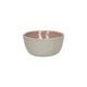 Pomax Stoneware bowl - Spiro (H4,2cm) - pink/beige (PWP)