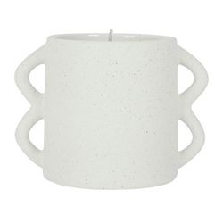 SEMA Design Solor scented candle in stoneware - white (Blanc)