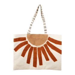 SEMA Design Sun tufted bag - brown/beige (00)