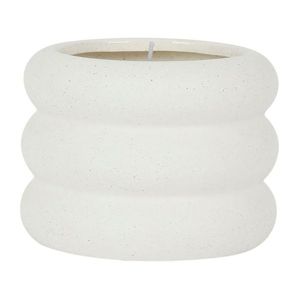 SEMA Design Kerze mit Zitrusduft - beige (Blanc)