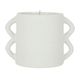 SEMA Design Solor scented candle in stoneware - white (Blanc)