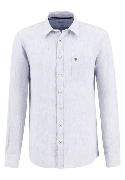 Fynch Hatton Linen shirt - blue (601)