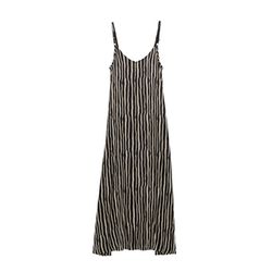 Yerse Stripe dress - black (137)