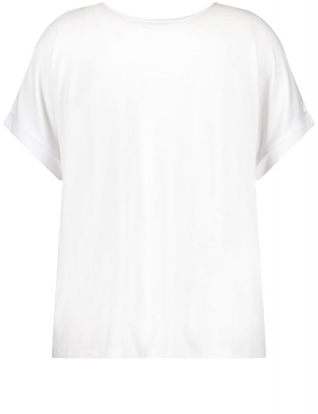 Samoon Animal print t-shirt - white (09602)