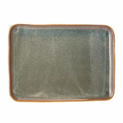Bloomingville Serving plate - Aime  - green (Marron)