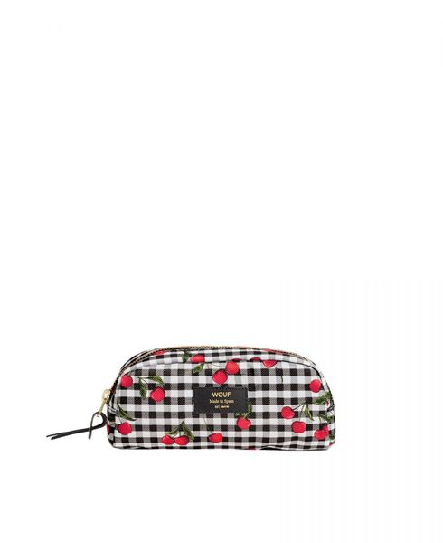 WOUF Cosmetic bag - Abril   - white/black/red (00)