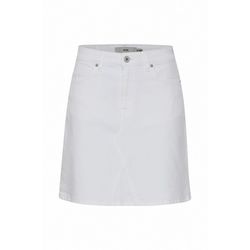 ICHI Denim skirt - white (110601)