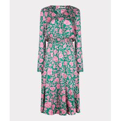 Esqualo Rose print dress - pink/green (999)