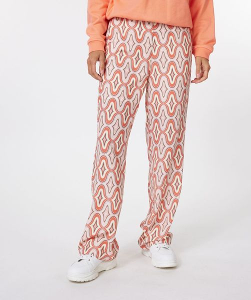 Esqualo Trousers groovy print - orange (999)
