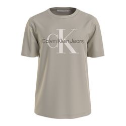 Calvin Klein Jeans Monogramm T-Shirt - grau (ACI)