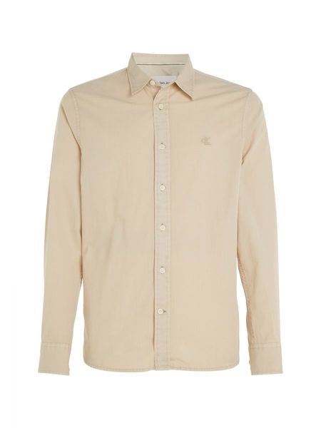 Calvin Klein Jeans Poplin shirt - beige (ACI)