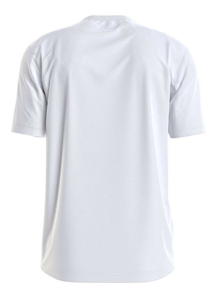Calvin Klein Jeans Monogramm-T-Shirt Aus Bio-Baumwolle - weiß (YAF)