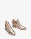 Unisa Metallic leather ankle boots - brown/beige (MUMM)
