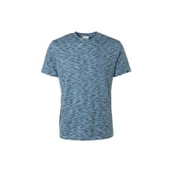 No Excess T-shirt à col rond Mélange - bleu (128)