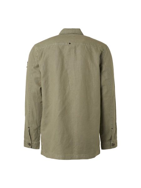 No Excess Overshirt with button closure - green (155)