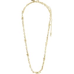 Pilgrim Crystal necklace - Hallie - gold (GOLD)
