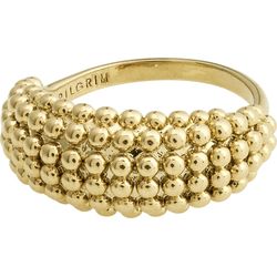 Pilgrim Ring with bubbles - Aaliyah - gold (GOLD)