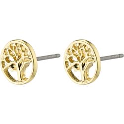 Pilgrim Tree of life earrings - Iben - gold (GOLD)