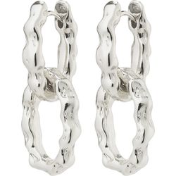 Pilgrim Recycled earrings - Reflect - silver (SILVER)