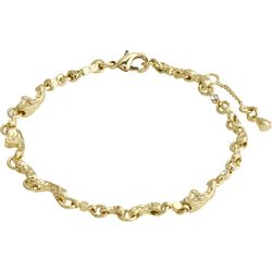 Pilgrim Organic shaped crystal bracelet - Hallie - gold (GOLD)