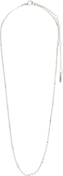 Pilgrim Recycled necklace - Create - silver (SILVER)