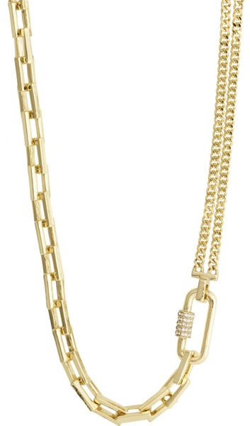 Pilgrim Cable chain necklace - Be - gold (GOLD)