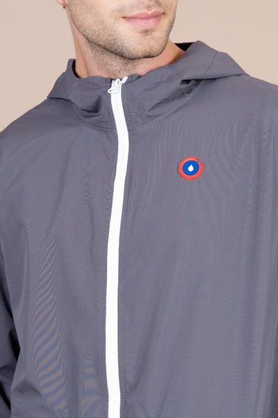 Flotte Waterproof jacket - unisex - gray (Anthracite)