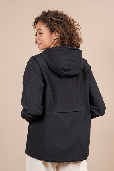 Flotte Rain jacket - Passy - black (OMBRE)