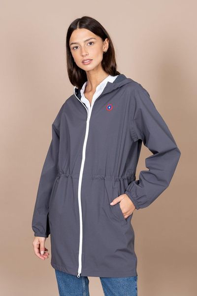 Flotte Waterproof jacket - unisex - gray (Anthracite)