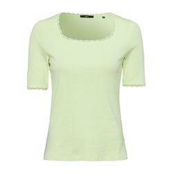 Zero Shirt with lace edge - green (5318)