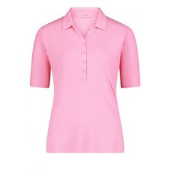 So Cosy Ribbed polo shirt - pink (4178)