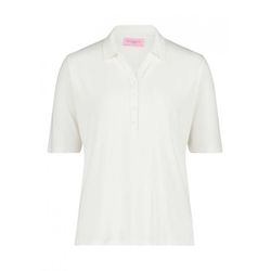 So Cosy Ribbed polo shirt - white (1014)