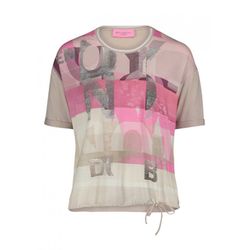 So Cosy Shirt avec imprimé sur le devant - rose (4878)