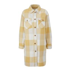 s.Oliver Red Label Long shirt with a checked pattern - yellow (12N0)