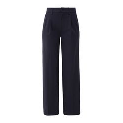 s.Oliver Red Label Regular fit: trousers with a wide leg  - blue (5959)