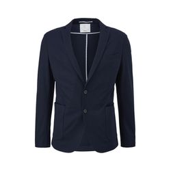 s.Oliver Red Label Slim : veste en tissu tissé élastique - bleu (5955)