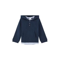 s.Oliver Red Label Sweatshirt with layering  - blue (5952)