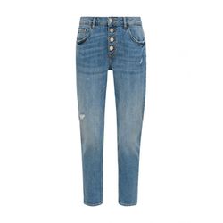 comma Relaxed: jeans destroyed look - blue (54Z4)